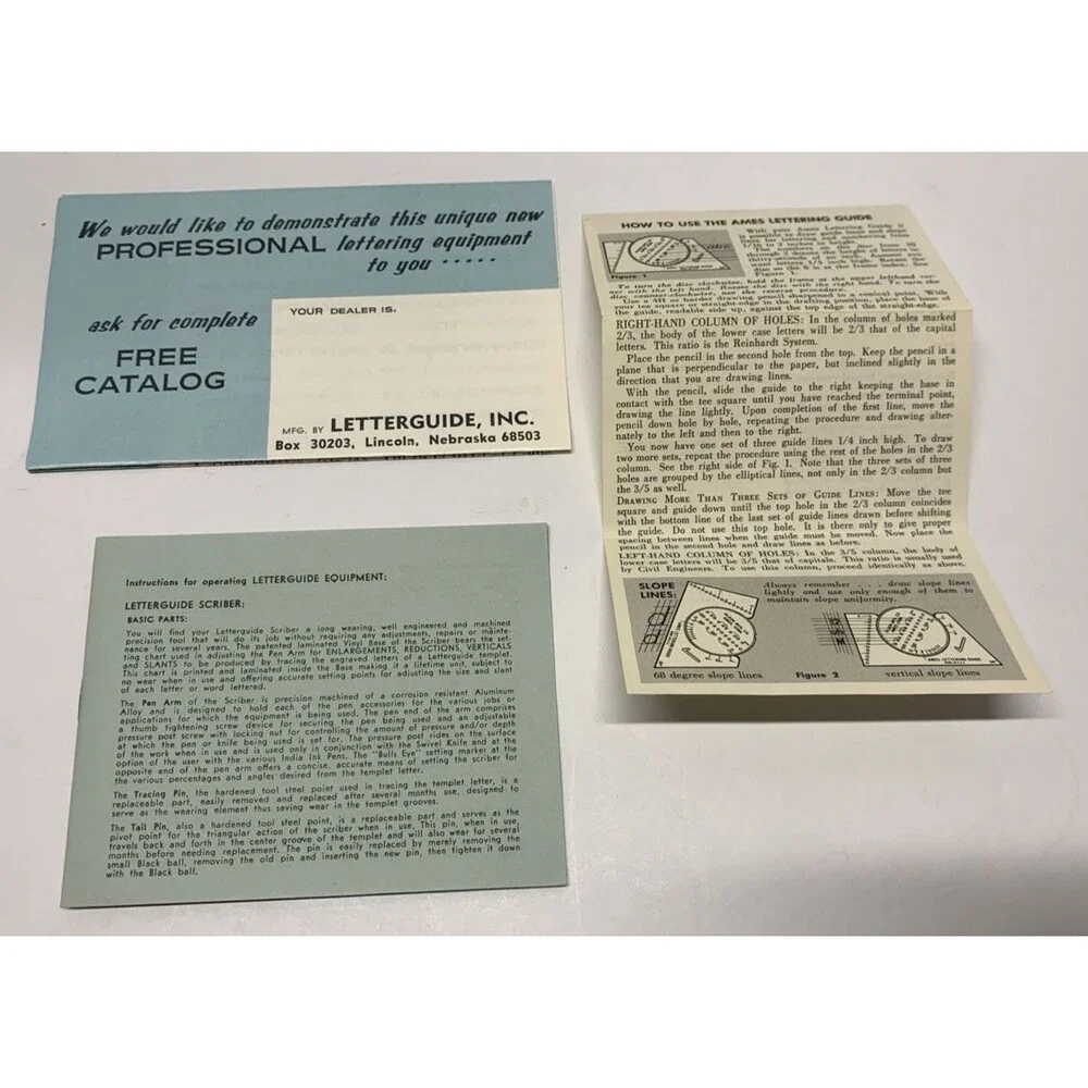LETTERGUIDE COLLEGIATE A PRECISION MADE LETTERING SCRIBER Lincoln, NE